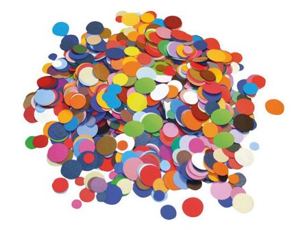 PLAYBOX Pappersmosaik Cirkelmix 200g - Lyreco - Skola och förskola - Hobbymaterial - Bokmärken och stickers