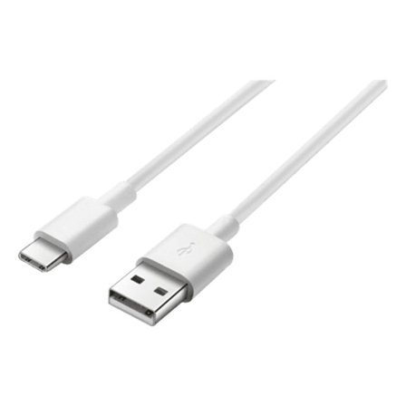 Original Huawei USB-A - USB-C kabel, USB 2.0, 1m, vit