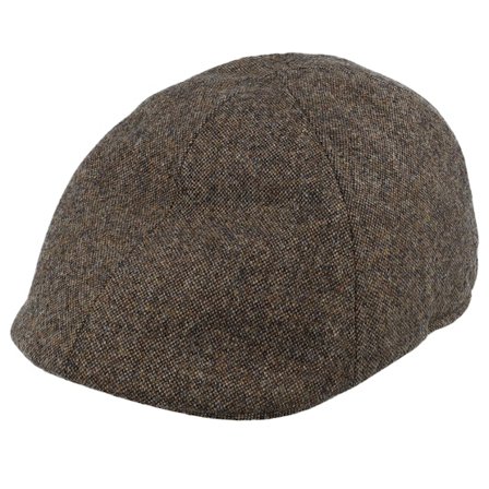 CTH Ericson - Marron flatcap Casquette - Luke Moon Lambswool Vintage Brown Flat Cap @ Hatstore