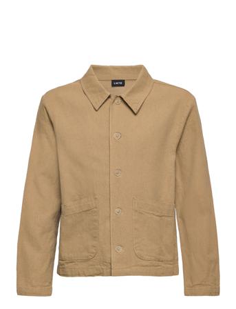 Nlmnanson Ls Shirt Beige LMTD
