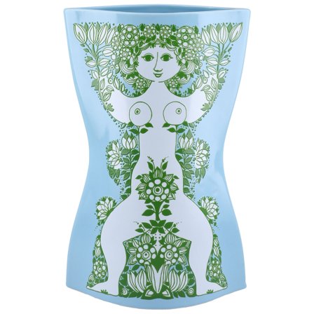 Bjørn wiinblad Nina vas 28,5 cm, ljusblå/grön | Inredning > Vaser & Krukor > Vas | Bagaren och Kocken