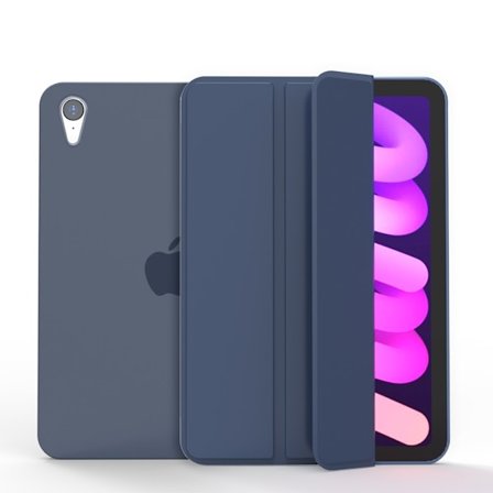 SKALO iPad Mini (2024) Trifold Suojakotelo - Sininen