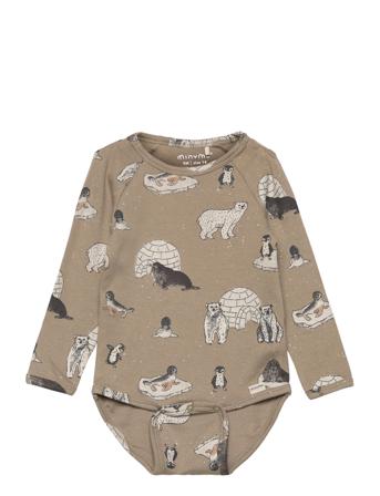 Body Ls Aop Patterned Minymo