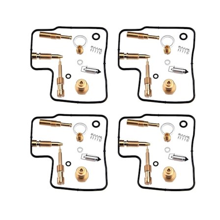 Kaasuttimen korjaussarja, 4 kpl, yhteensopiva VFR750F VFR 750 F RC24 1986-1987 kanssa