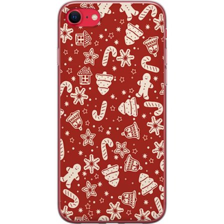 Kompatibelt Mobildeksel til Apple Apple iPhone SE (2020) God Jul