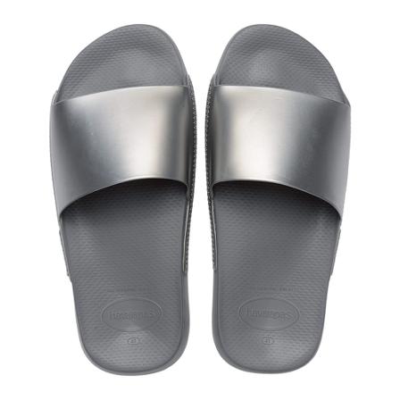Havaianas, Tap shoes Slide Classic Metallic Szary, Kobieta, Rozmiar: 43 EU