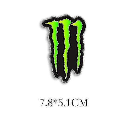 Racing Car Motorcykel Monster Energy Klistermærker Hjelm Dekaler Til Yamaha Honda Kawasaki Suzuki Tw