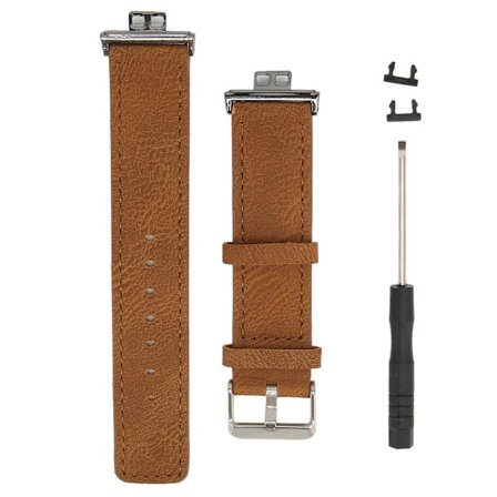 Læderrem kompatibel med HUAWEI Watch FIT udskiftningsurrem armbåndsarmbånd Brun