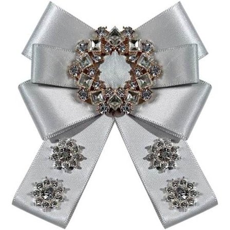 Siden slips, koreanskt band, tyg slips, rosett slips, glänsande strass blomma broscher nålar, mode brittisk stil skjorta corsage bröllop fest smycken 