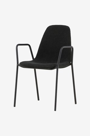 VIND - Tuolit Klädesholmen, 2/pakk. - Musta - Käsinojalliset tuolit - - Homeroom