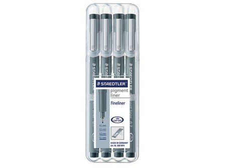 Staedtler Fiberpenn STAEDTLER pigment liner 308(4)