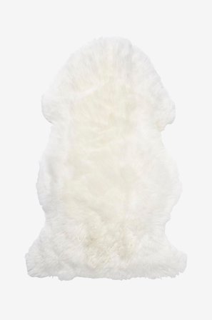 Skinnwille - Fårskinnsfäll Gently - Vit - Fällar & skinnmattor - Från Homeroom