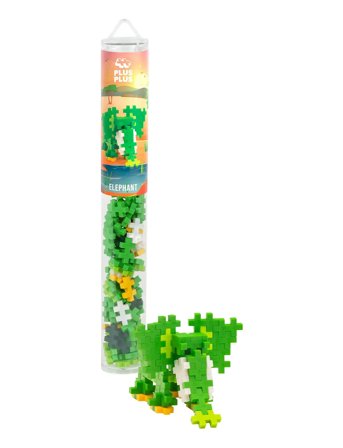 Plus-Plus | Plus-Plus Elephant / 100 Pcs Tube | ONE SIZE