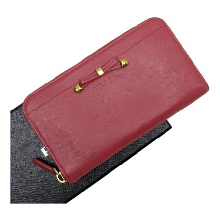 Prada Vintage, Wallets ; Cardholders Rood, Dames, Maat:ONE Size