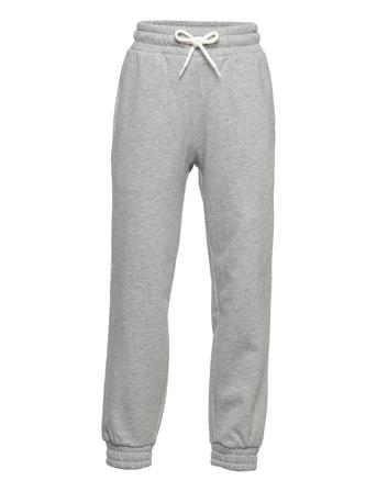 Trouser Loose Fit Solid Sweatpants Mjukisbyxor Grå Lindex