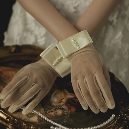 Bryllupshansker Satenghansker STYLE J STYLE J