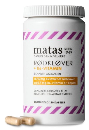 Matas Striber Rødkløver 120 kaps., Helse & Madvarer, Ingredienser, Rødkløver
