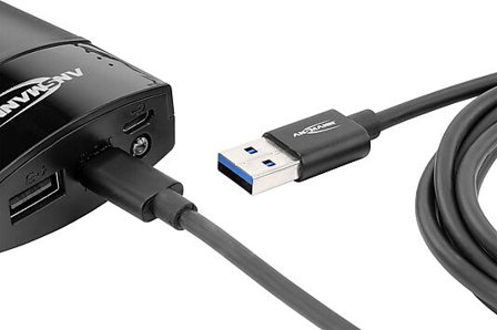 ANSMANN Ladekabel USB-A til USB-C 2m