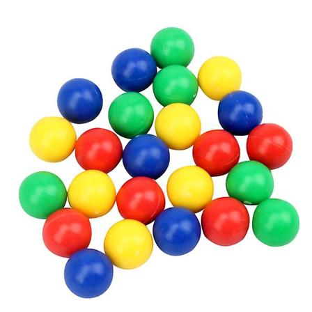 Hungry Replacement Beads Kreativa förälder-barn skrivbordsleksaker Interaktiva roliga brädspel Flerspelarleksaker Kulor för barn (24/pack) Colorful 