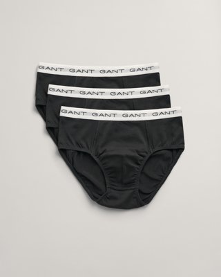 GANT - 3-Pack Briefs til gutter til herre black