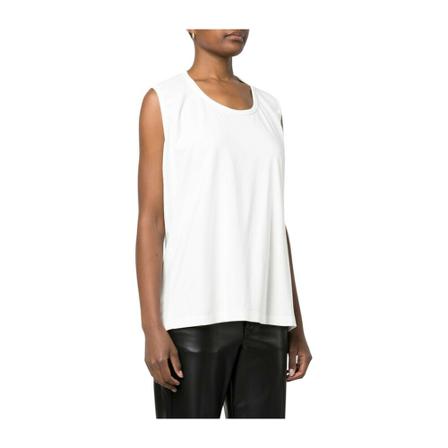 MM6 Maison Margiela sleeveless TOP Hvid, Dame