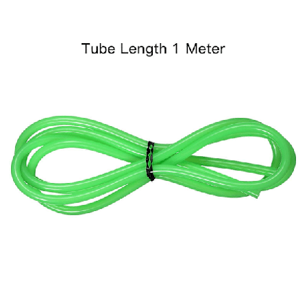 Grøn silikoneslange, fødevaregodkendt silikonegummi slange, fleksibel slange, vandrør til pumpeoverførsel, fødevaremaskiner, forbindelsesrør, 2 mm ID 