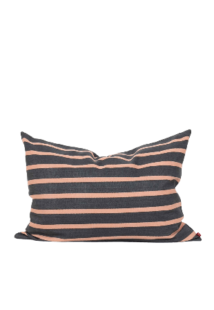 A World of Craft Juana kuddfodral 50x70, grå/rosa Kuddar Grå 50x70 cm