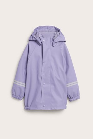 Kappahl | Fleecevuorellinen Kaxs-sadetakki Violetti 86/92 | Violetti