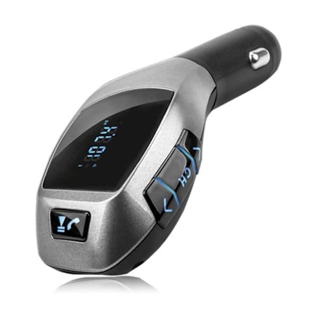 FM-sändare - Bluetooth - MP3-spelare - Handsfree-samtal - Kompatibel med USB-minne - Bil