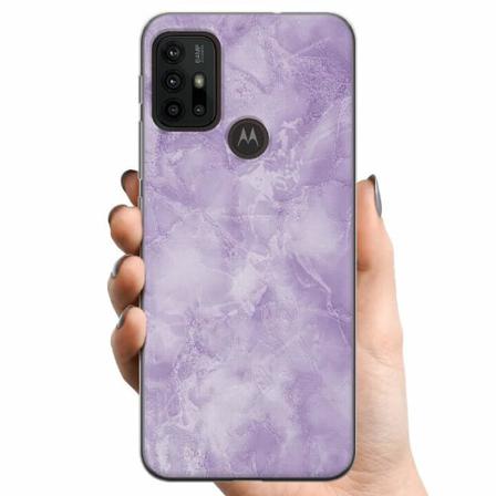 Motorola Moto G30 Tpu Mobilskal Marmor
