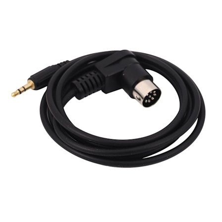 Bil 3,5 mm AUX-indgang Adapter Audiokabel Mini Jack AUX 8-Pin M-BUS CD-skifterkabel til Gold Plug
