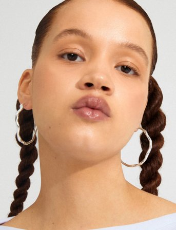 Pilgrim Larkin Earrings Silver-Plated - Silver - ONE SIZE