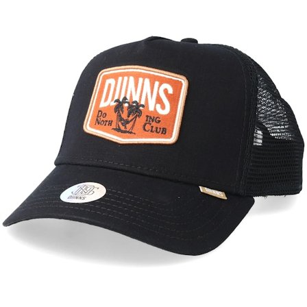 Djinns - Noir trucker Casquette - Do Nothing Club Sunnyfab Black Trucker @ Hatstore