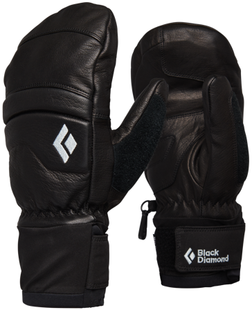 Black Diamond Spark Mitts naisten kintaat, Black/Black