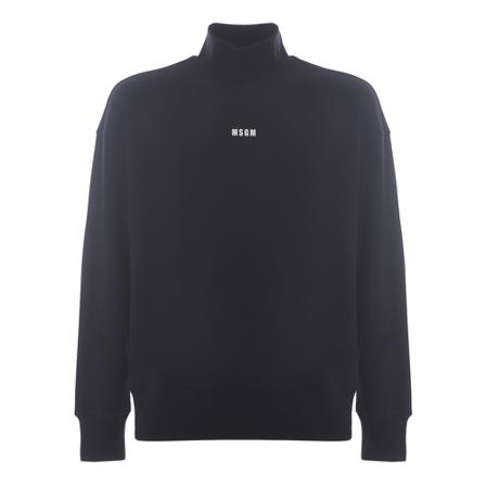 Msgm Sweater Sort, Herre