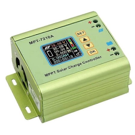 MPT-7210A MPPT Solcelle Laderegulator 24V/36V/48V/60V/72V Solcelle Regulator Batterioplader Panel Boo