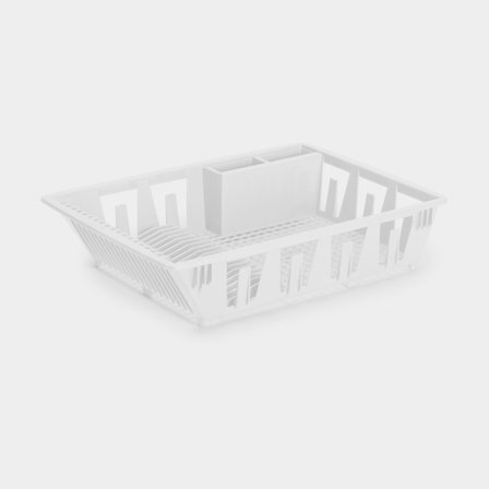 Abtropfgestell Nordiska Plast, weiß, 490 x 360 x 110 mm - Boot