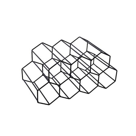 Vinreol Bordplade Vinreol, Vinflaskeholder, Lille Vinreol Fritstående Gulv, Vinflaskeholder