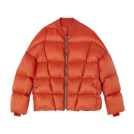 Rick Owens Accessories Orange, Herre Dunjakker, Størrelse: M