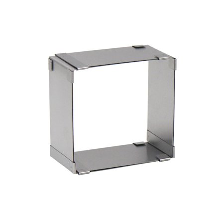 Justerbar hopfällbar bakverktyg Mousse Cirkel Kvadratisk Kakform Storlek Nr Hembakningsform