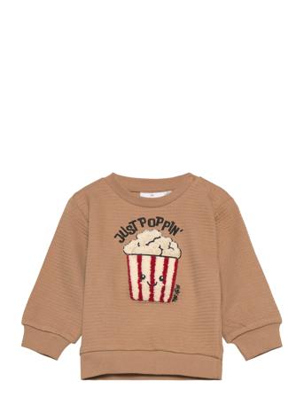 The New Tnsludvig Waffle Sweatshirt Brun