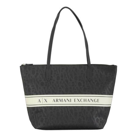Armani Exchange Shoulder Bags Sort, Herre Skuldertasker, Størrelse: ONE Size