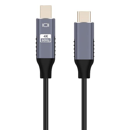 USB C - Mini Displayport -kaapeli USB Type C - 3 - Mini DP -johto 4K -sovitinkaapel (FMY)