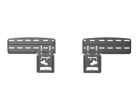 Multibrackets M QLED/UHD Series - monteringssett - smal pasning - for flatpanel - svart