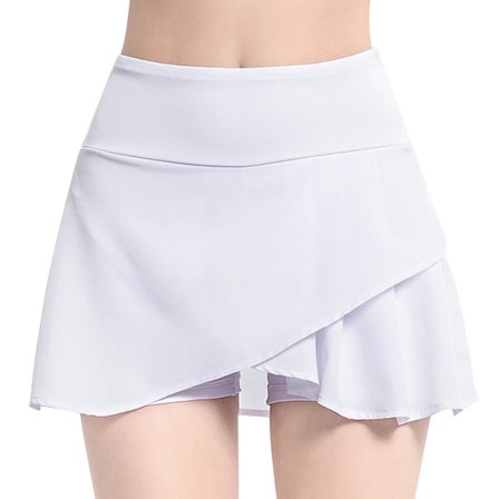 Tennisskjørt Med Lommer For Dame Cross Waist Athletic Golf