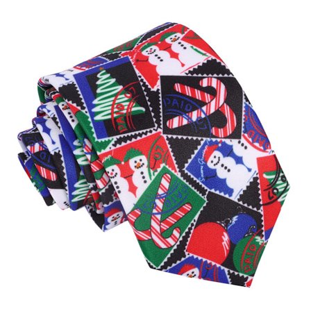 Juleskjerf for menn, juleskjerf for menn, julenissebelter, juleskjerf, festlige slips, høytidsskjerf svart grønn