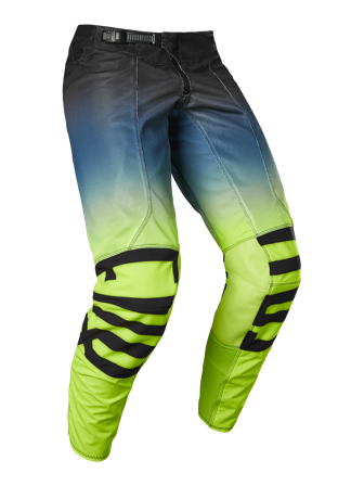 Pantaloni Motocross FOX Airline Reepz negru/galben 28