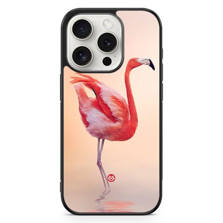 Bjornberry Skal iPhone 15 Pro - Flamingo