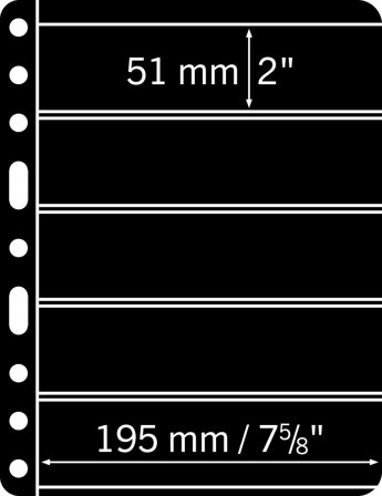 VARIO plus lommer - 5 Striber - Pakke med 5 stk