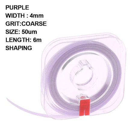 Rulla/laatikko hampaiden kiillotusteippi 4mm*6m hampaiden välihartsihionta pintahionta hionta hammastyökalu hammaslääkärin materiaali